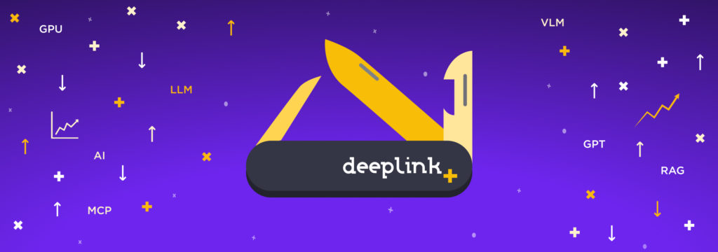 Illustration de Deeplink et son nouveau LLM, comme couteau suisse